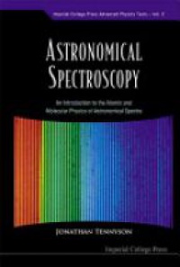 Tennyson J. - Astronomical Spectroscopy