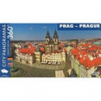 Norbert Marewski - Prague -- Pocket Edition: City Panoramas 360° (Bilingual -- English/German)