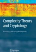 Complexity Theory and Cryptography