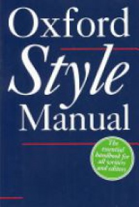 Ritter - Oxford Style Manual