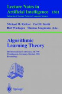 Richter - Algorithmic Learning Theory