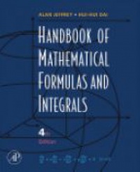 Jeffrey A. - Handbook of Mathematical Formulas and Integrals