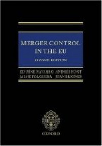 Navarro E. - Merger Control in the EU