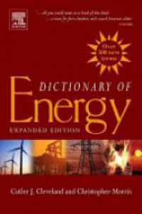 Cleveland, Cutler J. - Dictionary of Energy