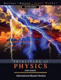 Halliday - Principles of Physics, Extended, 9th ed., International Student Version