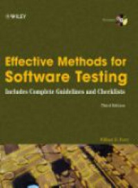 Perry W. - Effective Methods for Software Testing