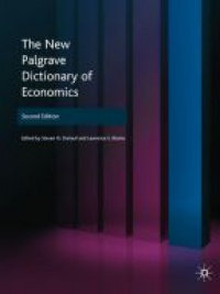 NA - The New Palgrave Dictionary of Economics