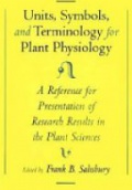 Units,Symbols, and Terminology for Plant Physiology