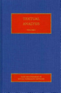 Martin W Bauer - Textual Analysis, 4 Volume Set