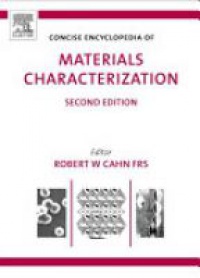 Cahn - Concise Encyclopedia of Materials Characterization