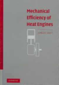 Senft J. - Mechanical Efficiency of Heat Engines