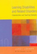 Learning Disabilities and Related Disorders