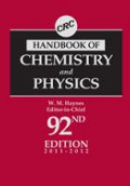 CRC Handbook of Chemistry and Physics, 92nd ed. (CRC Handbook of Chemistry & Physics)