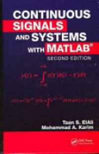 ElAli T. - Continuous Signals and Systems With MATLAB