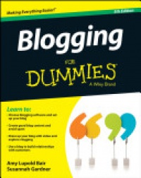 Amy Lupold Bair,Susannah Gardner - Blogging For Dummies