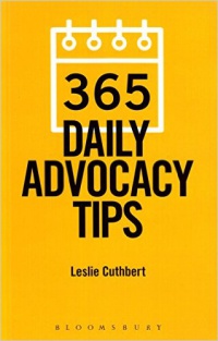Leslie Cuthbert - 365 Daily Advocacy Tips