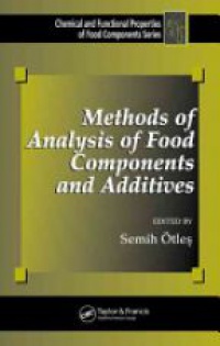 Otles - Methods of Analysis of Food Components and Additives