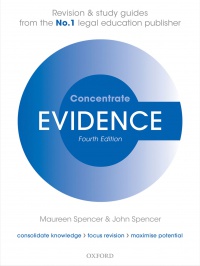 Spencer, Maureen; Spencer, John - Evidence Concentrate 