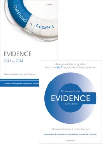 Spencer, Maureen; Spencer, John - Evidence Revision Pack 2015 
