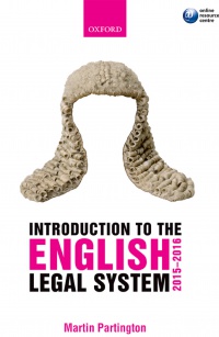 Partington, Martin - Introduction to the English Legal System 2015-2016 