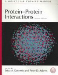 Golemis E. - Protein-Protein Interactions: A Molecular Cloning Manual