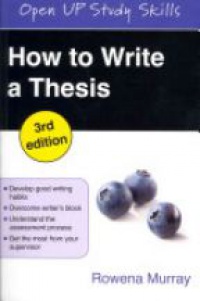 Murray R. - How To Write A Thesis