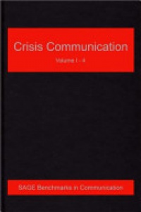 Timothy Coombs - Crisis Communication, 4 Volume Set