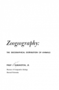 Darlington - Zoogeography: The Geographical Distribution