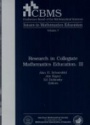 Research in Collegiate Mathematics Education, Vol. III