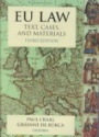 EU Law. Text, Cases, and Materials