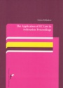 The Application of EC Law in Arbitration Proceedings
